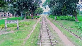 Jamalpur Express Train through passing Kendua Bazar station  Bangladesh Railway [upl. by Jerrylee]