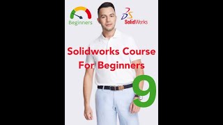 Lesson 9 Solidworks Rotate View function Solidworks course for beginners [upl. by Nnylav95]