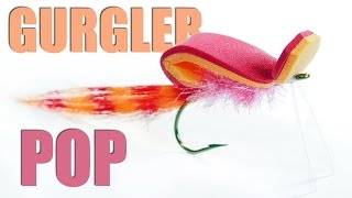 Fly Tying  Gurgler Pop [upl. by Ynetruoc722]