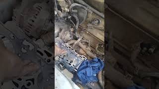 gasket car head  replace [upl. by Durrace]