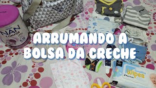 Arrumando a bolsa da creche comigo  Berçário I [upl. by Adikam855]