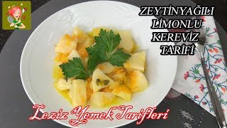 Zeytinyağlı Limonlu Kereviz Tarifi  Leziz Yemek Tarifleri [upl. by Alcus]