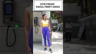 Rakul Preet Singhs Workout Wear is a MustSee  Video [upl. by Nonez]