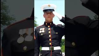 Injured Marine Holds Salute for Three Hours Then bikers suddenly appear during Memorial Day [upl. by Maril]