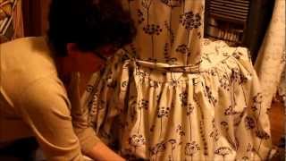 sewing slipcovers dining chair phase 2 redo [upl. by Morville]