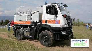 Academy4x4  MERCEDES UNIMOG U20 Allestimento AIB Protezione Civile Grado GO [upl. by Notseh]