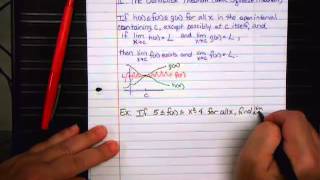 Prop of Limits and Trig Limits [upl. by Kalagher]