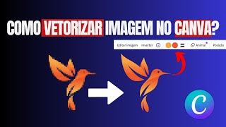 Como Vetorizar Logo no Canva e Fora do Canva  Várias Formas  Grátis [upl. by Gascony]