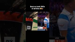 Best no look 180’s of all time 😮‍💨🎯  Subscribe for daily darts darts nolook180 [upl. by Yma846]