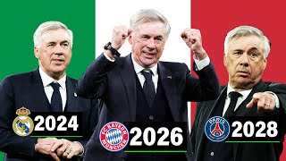 I Played the Career of Carlo Ancelotti [upl. by Dalt]