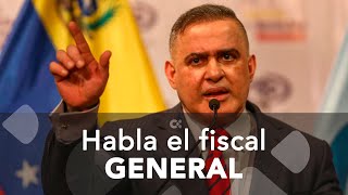 El fiscal general de Venezuela niega la existencia órdenes de detención contra Machado y González [upl. by Rebme435]