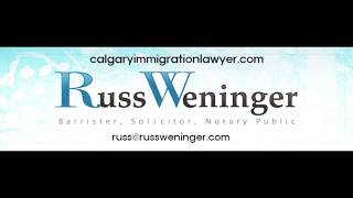 Russ Weninger Canadian Immigration and Wills Lawyer [upl. by Laehcym617]