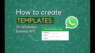 How To Create Templates On WA Bridge For Whatsapp Business API wabridgecom  Whatsapp API [upl. by Auqenahs806]