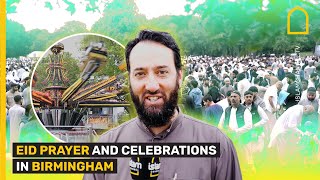 EID PRAYER AND CELEBRATIONS IN BIRMINGHAM [upl. by Barlow646]