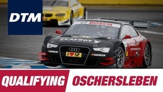 DTM Qualifying Oschersleben  Relive [upl. by Norwood644]