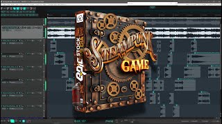 Steampunk Game  19th Century Industrial Sound Sets Library [upl. by Donaghue913]