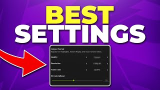 Best NVIDIA Shadowplay Recording Settings  Game Overlay [upl. by Malinda]