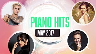 Piano Hits May 2017 Pandapiano 1 HR of pop piano music great for study [upl. by Cohette]