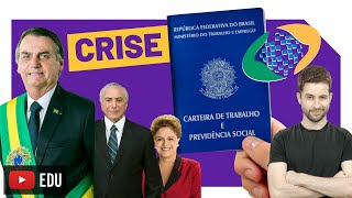 Reforma da Previdência e Trabalhista  Crise no Brasil [upl. by Verina]