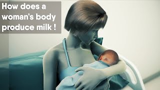 How does a womans body produce milk [upl. by Robison]