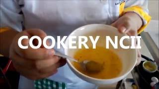 Cookery NCII  Apicius Culinary School Naga [upl. by Idnyc]