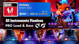 quotHolidayquot  Green Day  Expert All Instruments  Pro Flawless  Fortnite Festival [upl. by Annahsad]