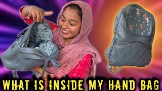 MY HAND BAG SECRETs  PAMIs WORLD [upl. by Okimat]