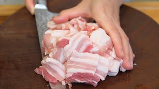 How Chinese People Stirfry Pork Belly The Method of Ganguostyle Dishes [upl. by Andel225]