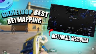 Gameloop Best Key Mapping Settings PUBG Emulator 2023  Make Your Own Keymapping  Alone Spins [upl. by Nnaegroeg]