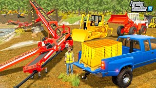 I MADE 6000000 GOLD MINING EXPANDING THE GOLD MINE WITH EQUIPMENT  FS22 [upl. by Zemaj205]