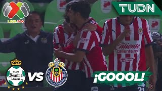 ¡EL VAQUERO Gol de Cowell  Santos 01 Chivas  Liga Mx AP2024  J16  TUDN [upl. by Gilbart]