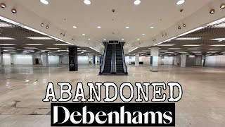 Exploring an abandoned Debenhams in the south east of england [upl. by Nykal232]