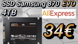 Estce que le SSD Samsung 870 EVO sur Aliexpress vaut vraiment la peine  Mon avis [upl. by Terrijo579]