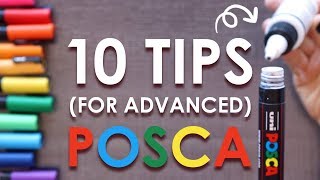 10 MORE Posca Pen Tips [upl. by Velasco]