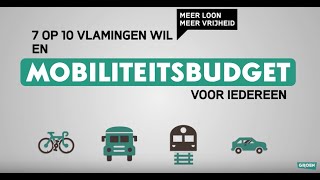 Het mobiliteitsbudget meer loon meer vrijheid [upl. by Nollaf]