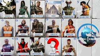 Mortal kombat 1  All characters remembers references intro dialogue mk1 update Ermac [upl. by Ellehcrad368]