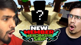 New Member In HEROBRINE SMP 😱 TechnoGamerzOfficial GamerFleet imbixu [upl. by Anirehtac]