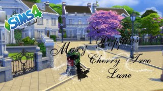 The Sims 4  House Build  Mary Poppins  Cherry Tree Lane  Part 1 [upl. by Lorelle]