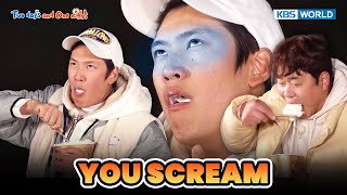 YOU SCREAM ICE CREAM 😱🍦 Two Days and One Night 4 Ep2091  KBS WORLD TV 240128 [upl. by Ahtivak317]