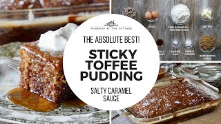 The Absolute Best STICKY TOFFEE PUDDING [upl. by Halsy]