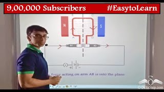 DC Motor  Electric Motor  Magnetism  CBSE and NCERT Class 7 and 8 ICSE Class 5 [upl. by Blodgett969]