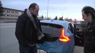 YENİ VOLVO V40  CENK amp ERDEM  ESKİŞEHİR [upl. by Mccomb]