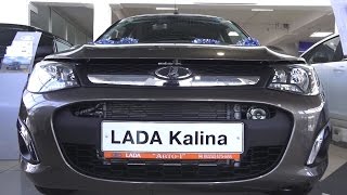 2016 LADA KALINA Обзор интерьер экстерьер двигатель [upl. by Doretta]