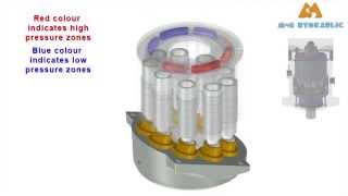 Axial Piston Motor Animation [upl. by Neville617]