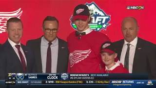 Red Wings draft D Seider No 6 Jun 21 2019 [upl. by Oyek]