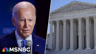 WATCH President Biden to call for major Supreme Court reforms including term limits [upl. by Mariel]