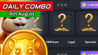 waxaan qaatay daily Combo 4th August  hamster kombat somali daily Combo for 4th August [upl. by Yolane156]