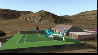 Helicopter Tennis on PilotEdge [upl. by Katherina]