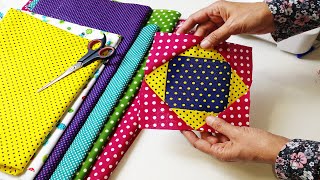 ✅3 Amazing Patchwork Ideas for Beginners  Easy Sewing [upl. by Alfonso760]