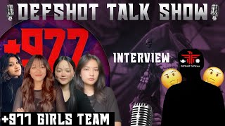 DEFSHOT TALK SHOW  977 ESPORTS NEPAL [upl. by Ornstead]